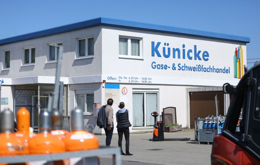 Ansicht der Potsdamer Hauptniederlassung der Künicke GmbH